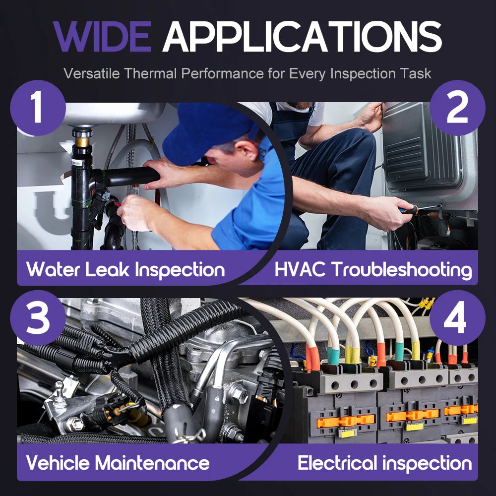 Handheld Thermal Imaging Camera for HVAC & Home Inspection