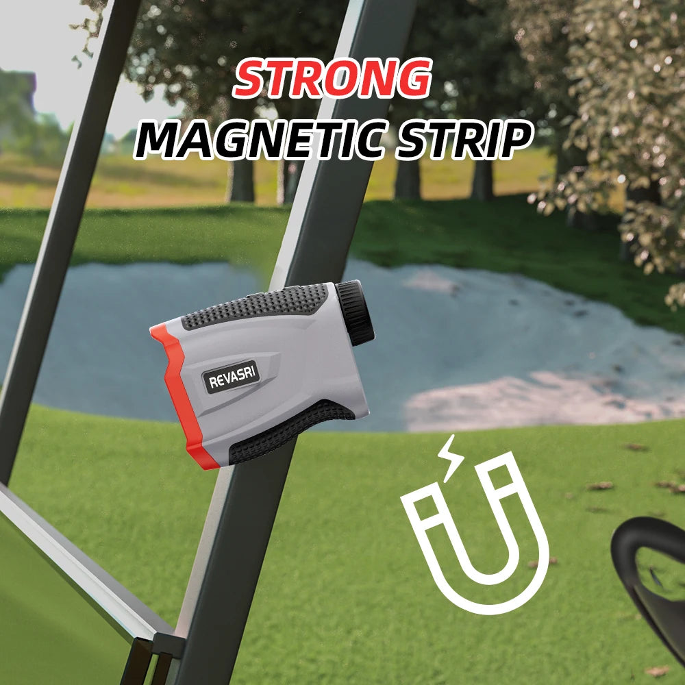 1090Y Golf Rangefinder - Magnetic Slope Flag Lock Pro