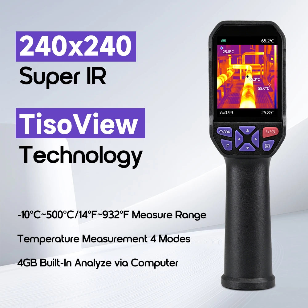Handheld Thermal Imaging Camera for HVAC & Home Inspection
