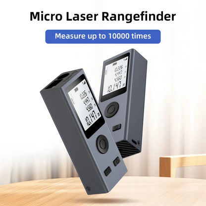 Mini Laser Rangefinder - Digital Tape Measure Aluminum for Interior Design