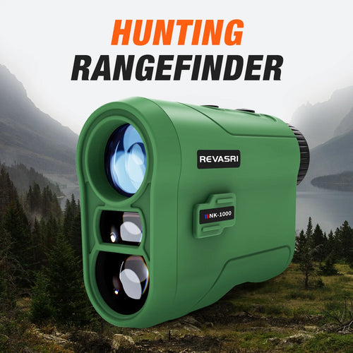 1000M Laser Rangefinder - Rechargeable Monocular for Hunting & Golf