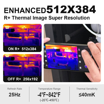 USB-C Thermal Imaging Camera for HVAC & Home Inspection