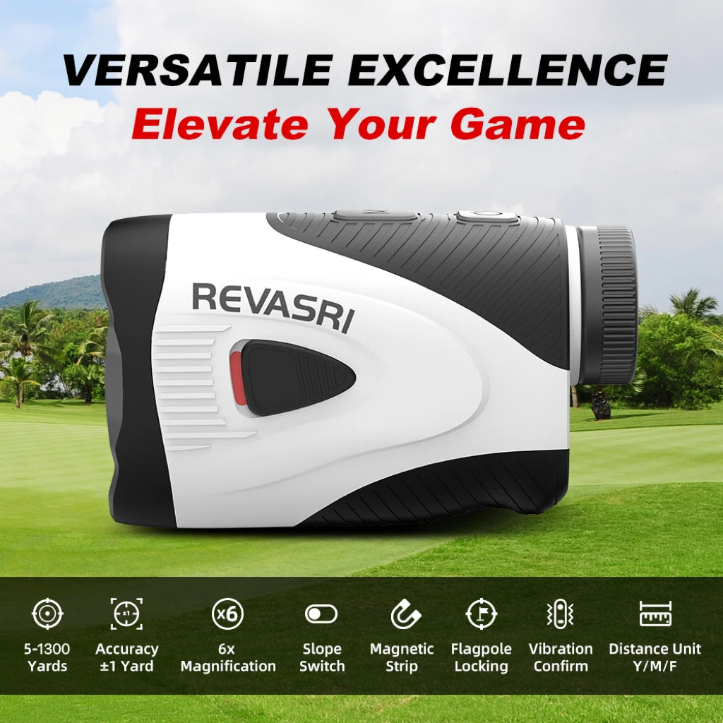 1300Y Golf Rangefinder with Slope & Vibration