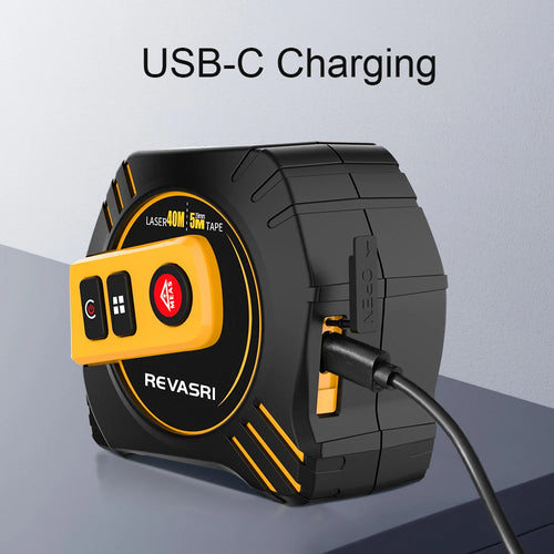 40M Digital Laser Tape Measure Smart Distance Meter Tool