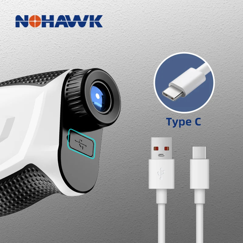 Golf Laser Rangefinder - Magnetic Slope Compensation 1000m