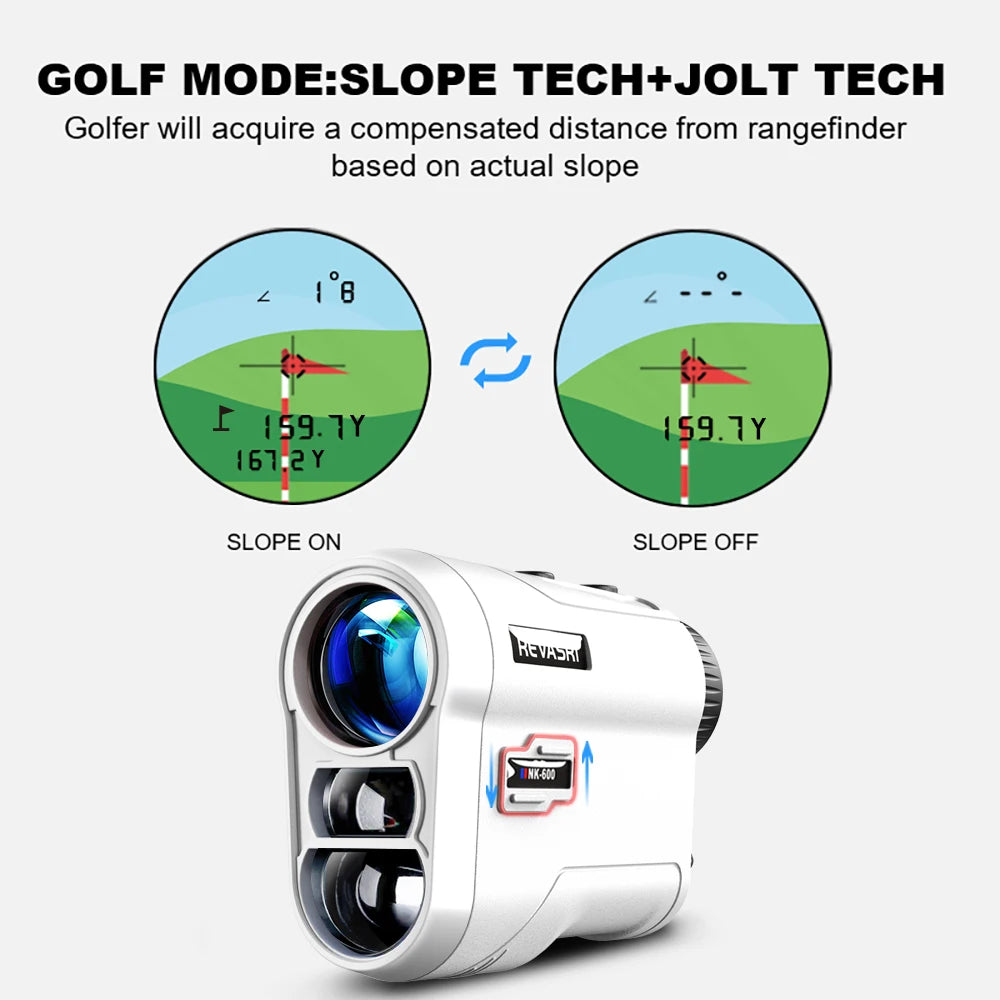 Laser Rangefinder 600M/1000M for Golf & Hunting