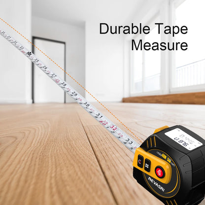 40M Digital Laser Tape Measure Smart Distance Meter Tool