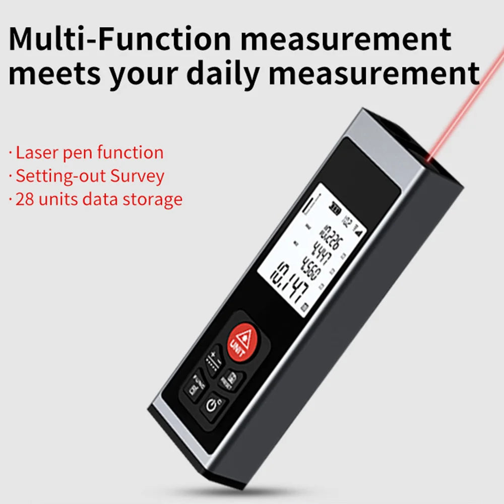 Mini Laser Distance Meter Rechargeable Digital Measure