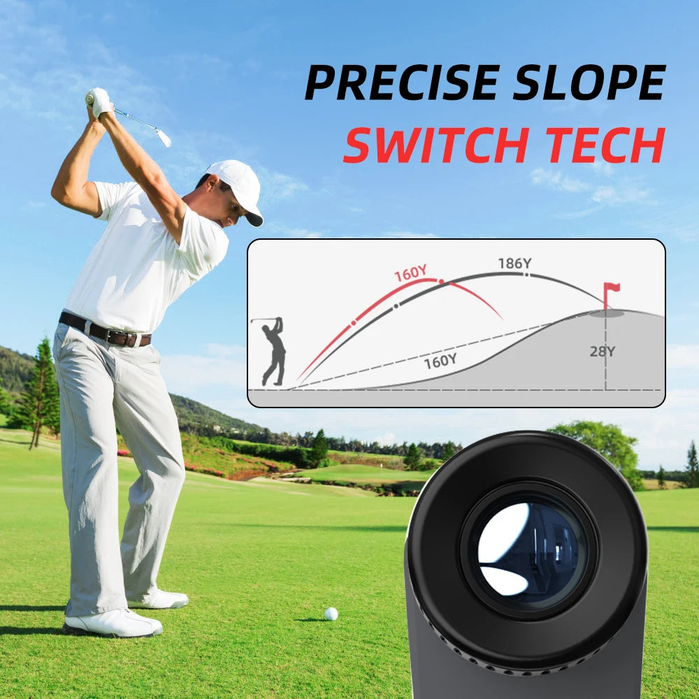 Professional Golf Laser Rangefinder 1000M Distance Meter