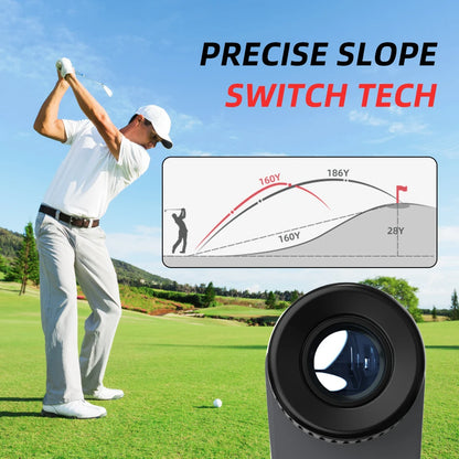 Professional Golf Laser Rangefinder 1000M Distance Meter