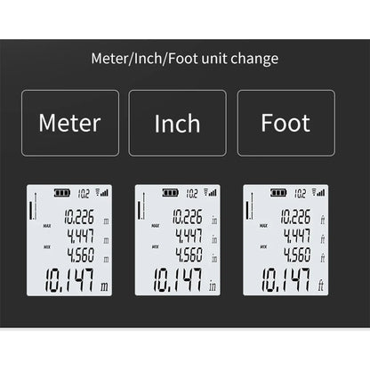 Mini Laser Distance Meter Rechargeable Digital Measure