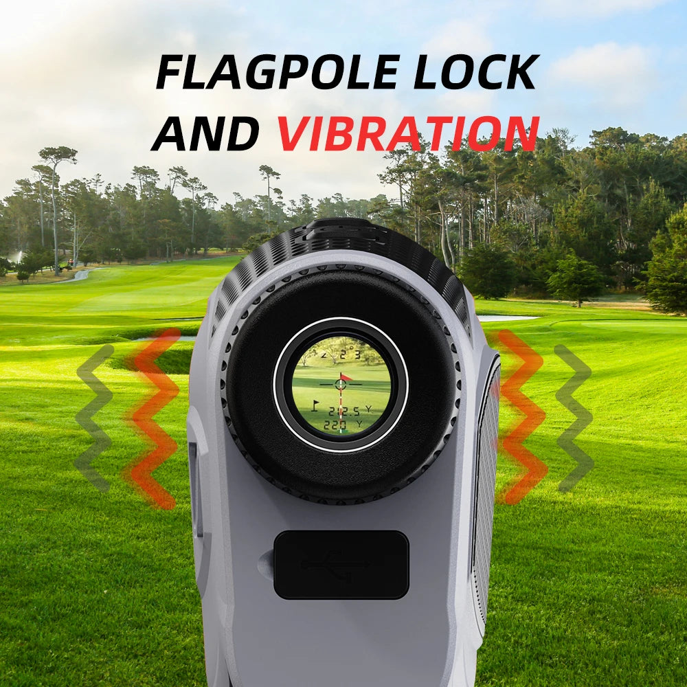 Professional Golf Laser Rangefinder 1000M Distance Meter