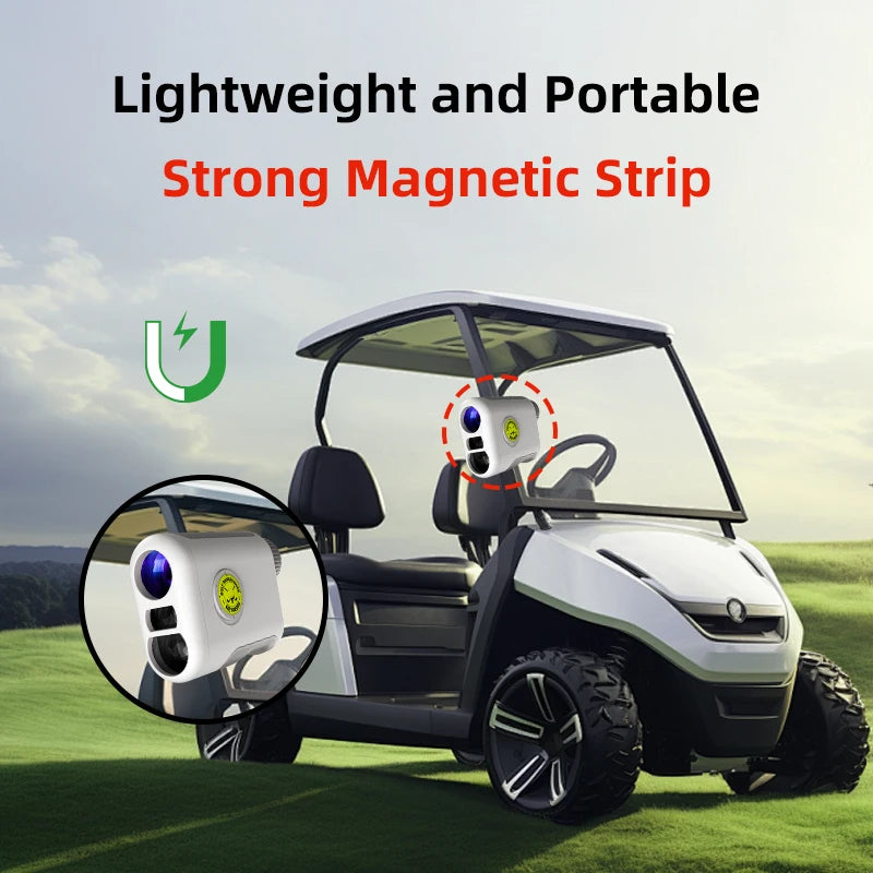 1000Yards Golf Laser Rangefinder Magnetic Tournament Legal