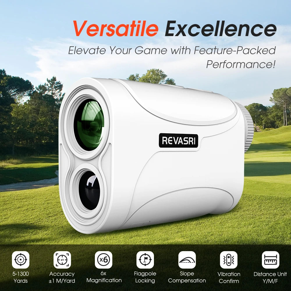 1300Y Golf Rangefinder with Slope & Vibration