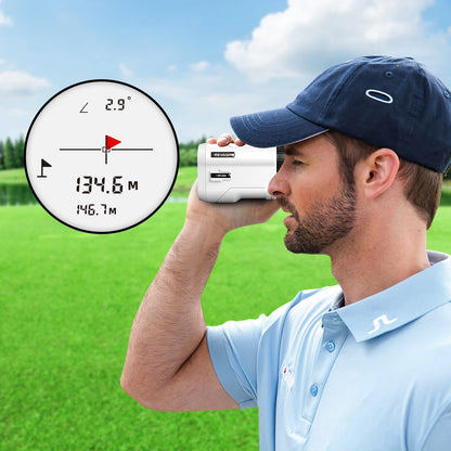 Rechargeable Golf Laser Rangefinder with Slope & Vibration