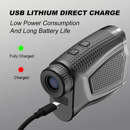 1090Y Golf Rangefinder - Magnetic Slope Flag Lock Pro