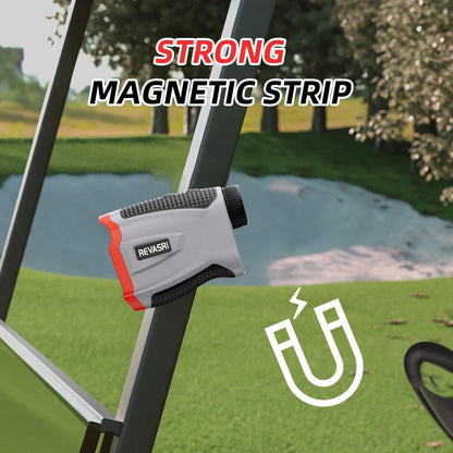 1090Y Golf Rangefinder - Magnetic Slope Flag Lock Pro